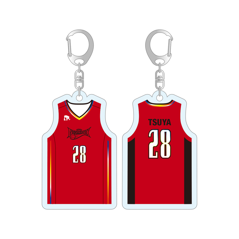 シークレットユニフォームキーホルダー（HOME RED）2025-26｜三