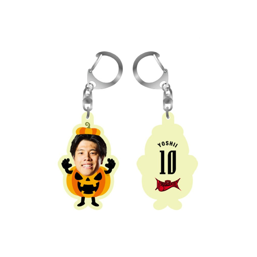 【ハロウィン】シークレット蓄光キーホルダー 詳細画像 ホワイト 1