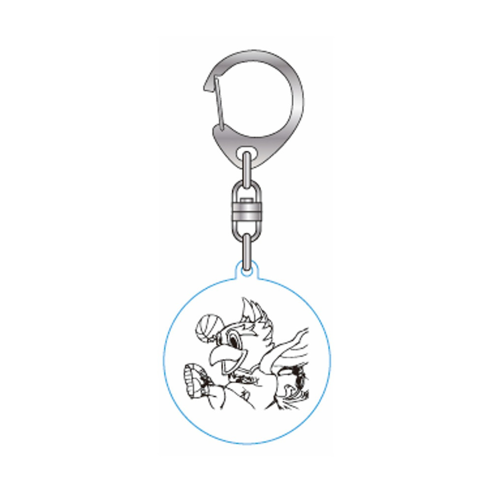 お絵かきキーホルダー（ダンカー）　 詳細画像 ホワイト 4