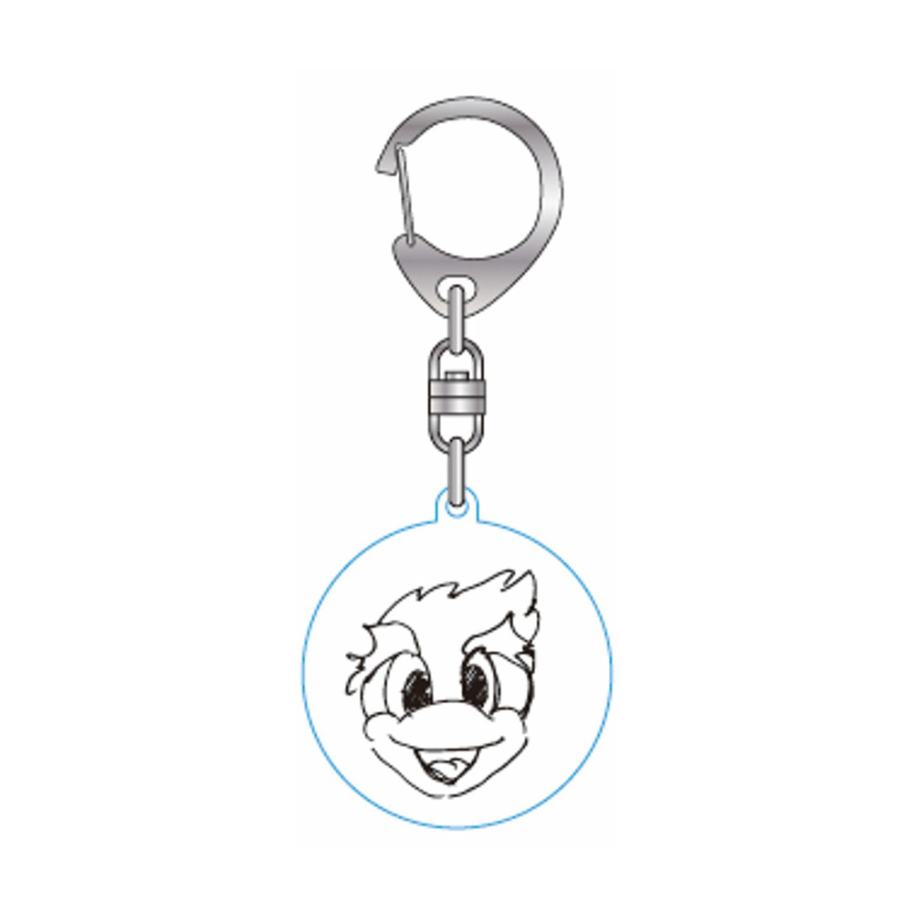 お絵かきキーホルダー（ダンカー）　 詳細画像 ホワイト 5