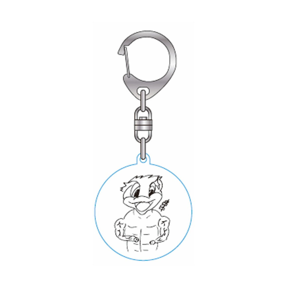 お絵かきキーホルダー（ダンカー）　 詳細画像 ホワイト 6