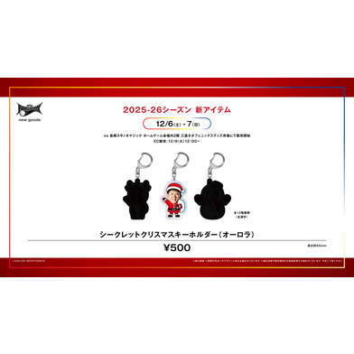 シークレットクリスマスキーホルダー（オーロラ）