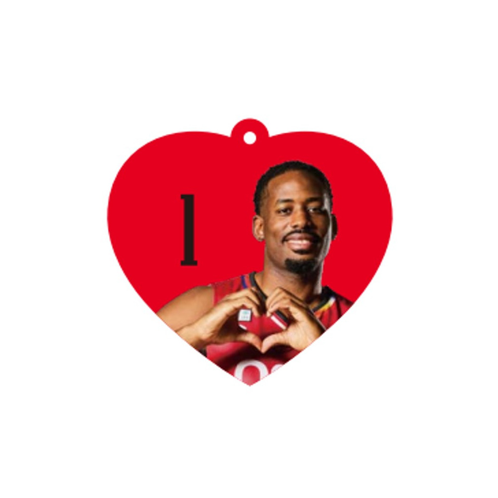 シークレット　ハートキーホルダー 2025-26 詳細画像 レッド 2