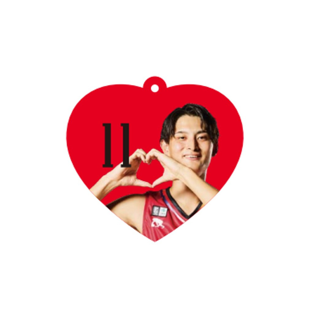 シークレット　ハートキーホルダー 2025-26 詳細画像 レッド 4