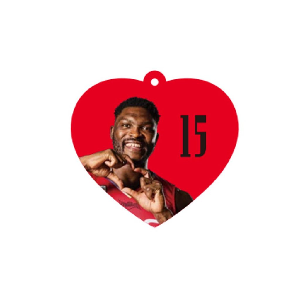 シークレット　ハートキーホルダー 2025-26 詳細画像 レッド 5