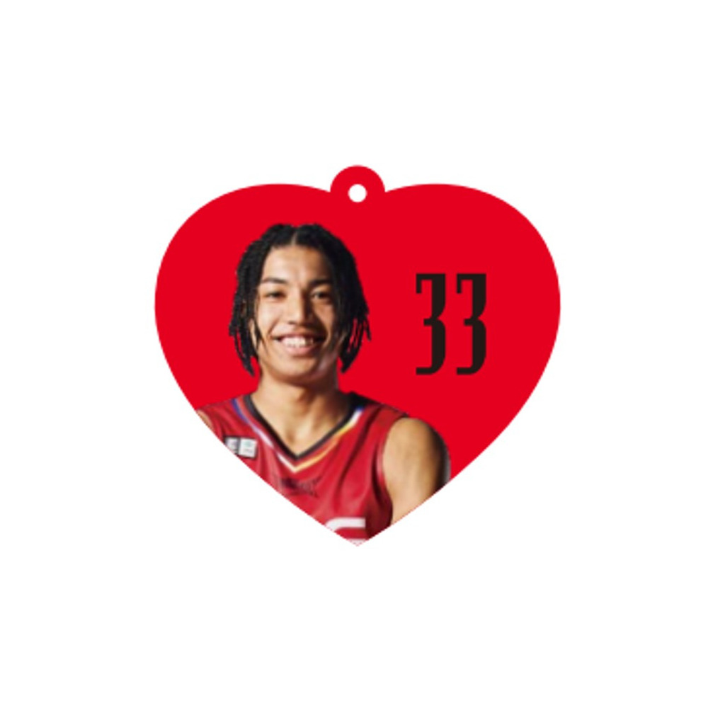 シークレット　ハートキーホルダー 2025-26 詳細画像 レッド 8