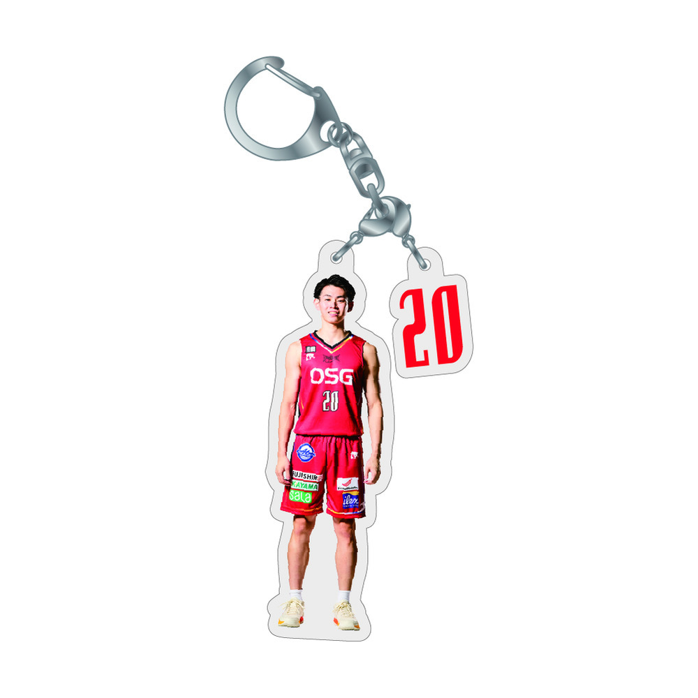 2連アクリルキーホルダー 2025-26 詳細画像 #20 根本 大 1