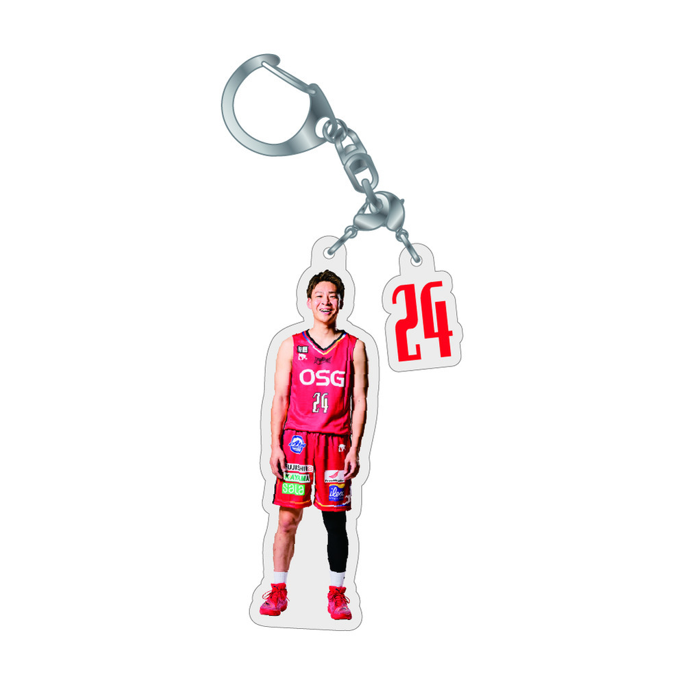 2連アクリルキーホルダー 2025-26 詳細画像 #24 佐々木 隆成 1