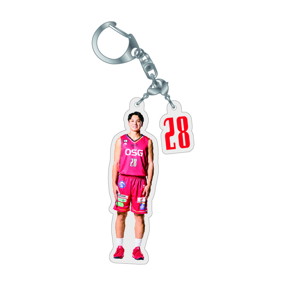 2連アクリルキーホルダー 2025-26 詳細画像 #28 津屋 一球 1