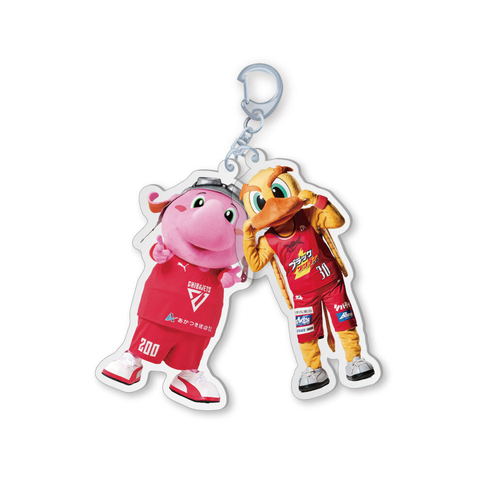 ダンカー&times;ジャンボくん コラボ2連キーホルダー 詳細画像 イエロー 1