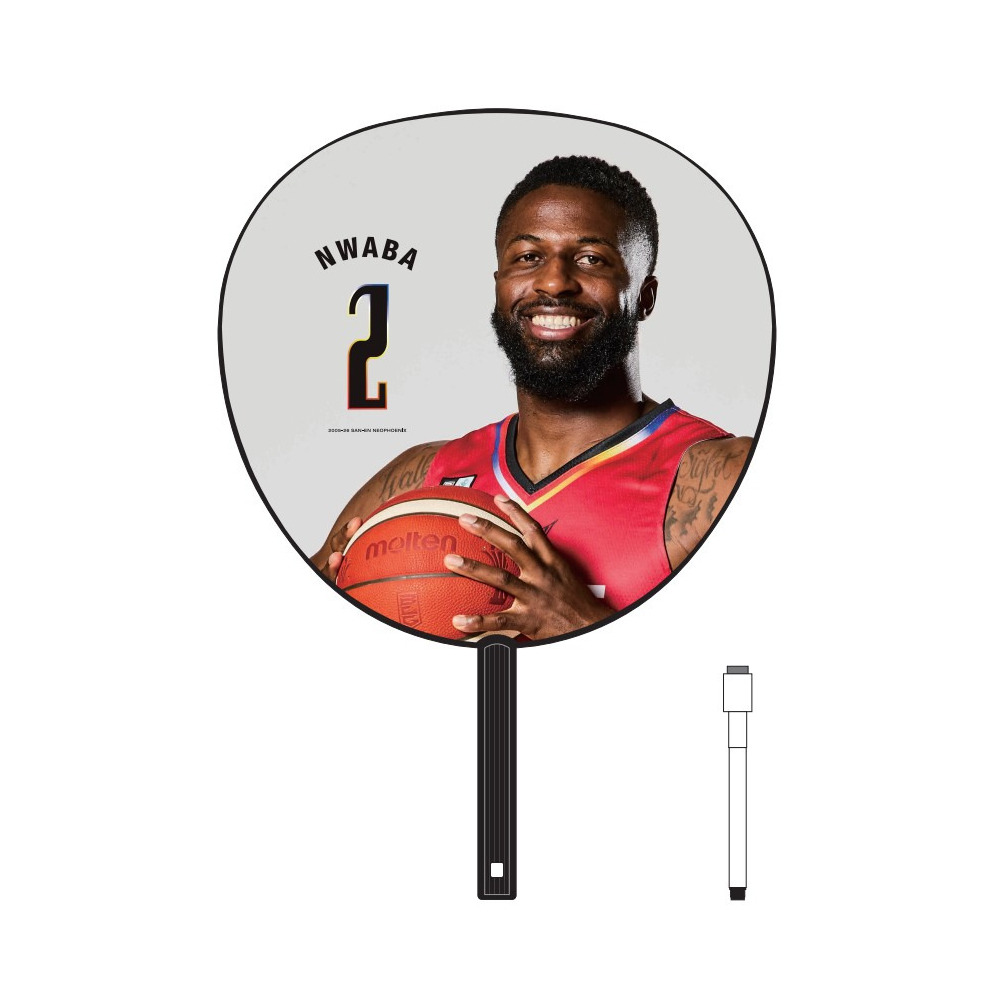 推しうちわ 2025-26 詳細画像 #2 デイビッド・ヌワバ 1