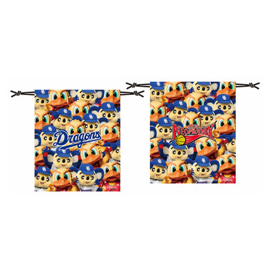 ダンカー×ドアラ まみれ巾着