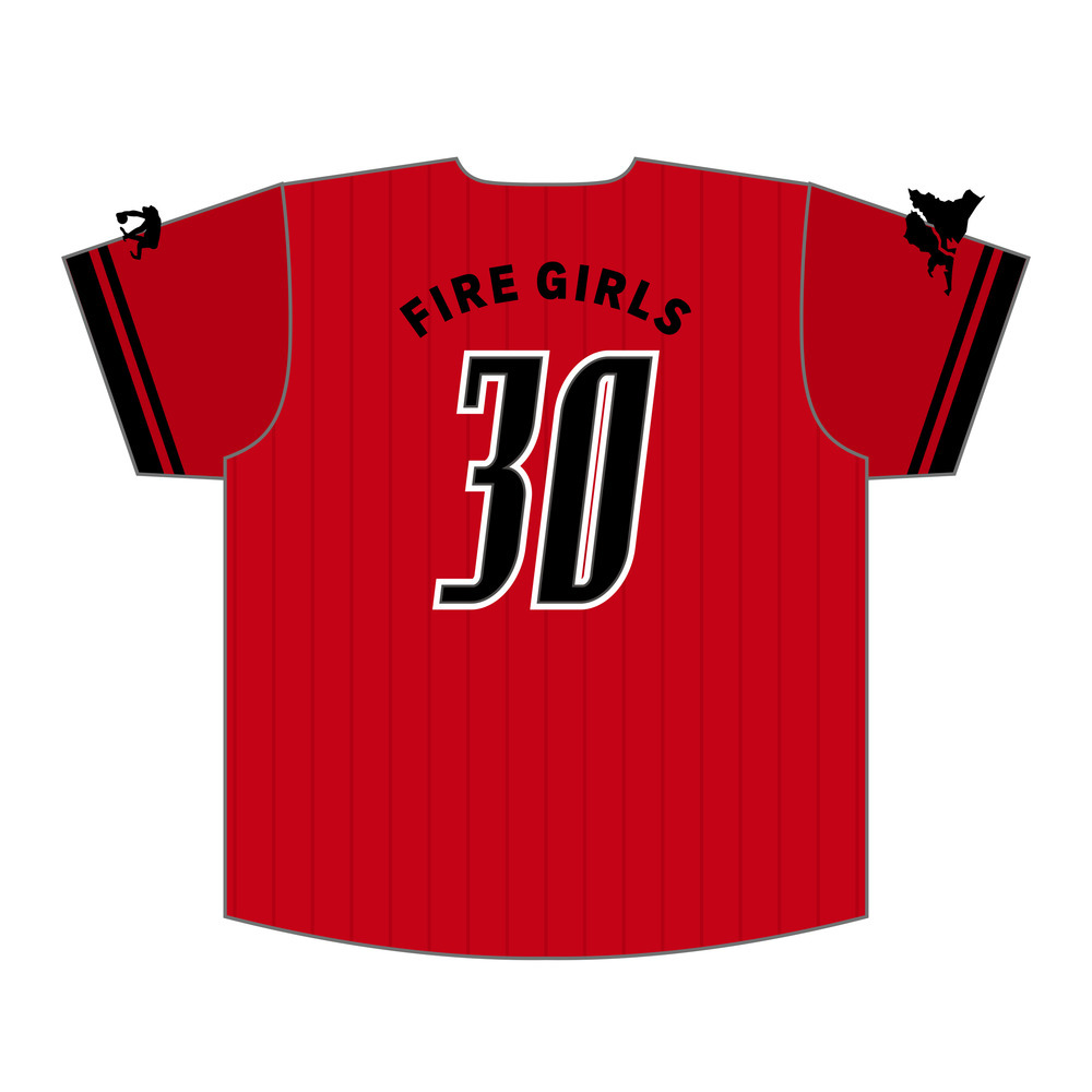 ベースボールシャツ 2026-27 詳細画像 #FIRE GIRLS 2