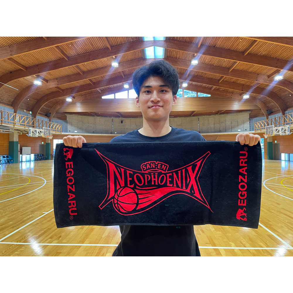 チームロゴタオル 詳細画像 ブラック 2