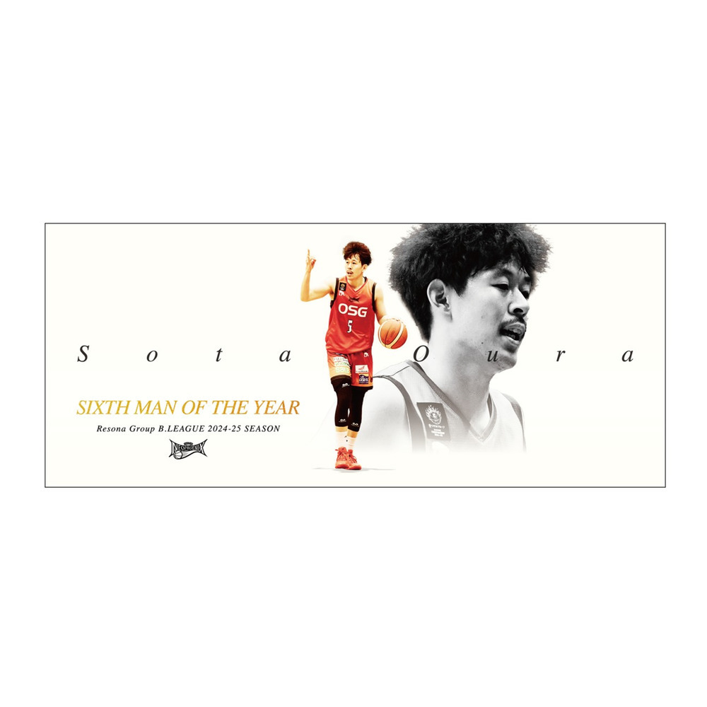 【受注販売】B.LEAGUE AWARD SHOW 2024-25 受賞記念フェイスタオル 詳細画像 5