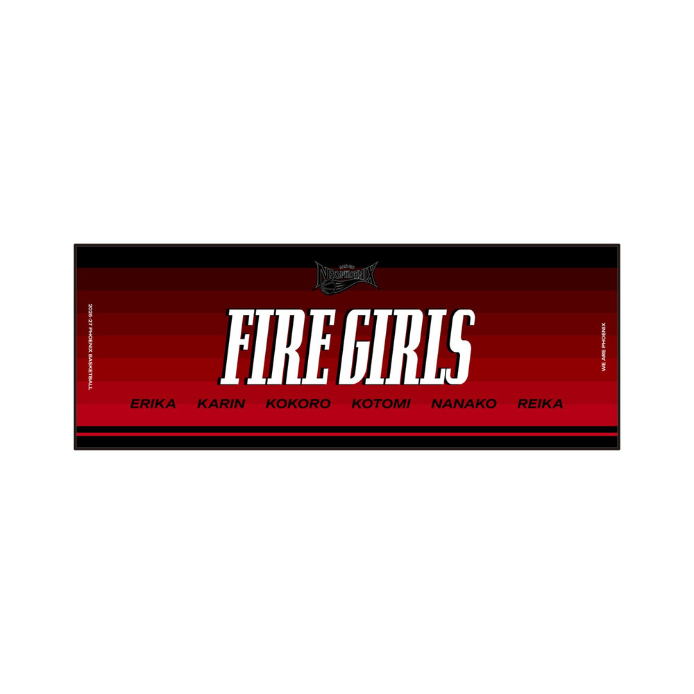 ネームタオル 2026-27 詳細画像 #FIRE GIRLS 1
