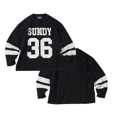 SNRCKRS FREAK / SUNDY RELAX FIT FOOTBALL JERSEY