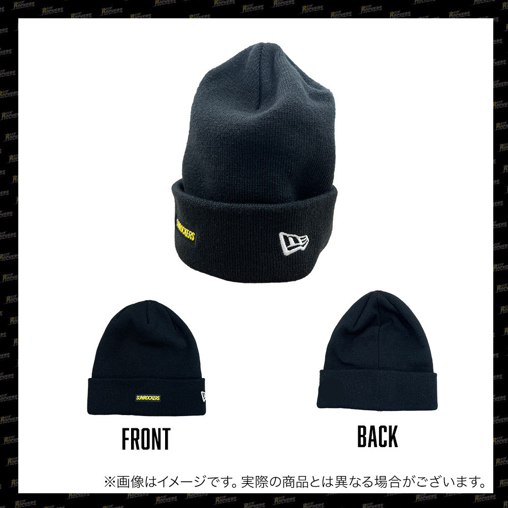 SUNROCKERS BOXLOGO KNIT BLACK 詳細画像 ‐ 1