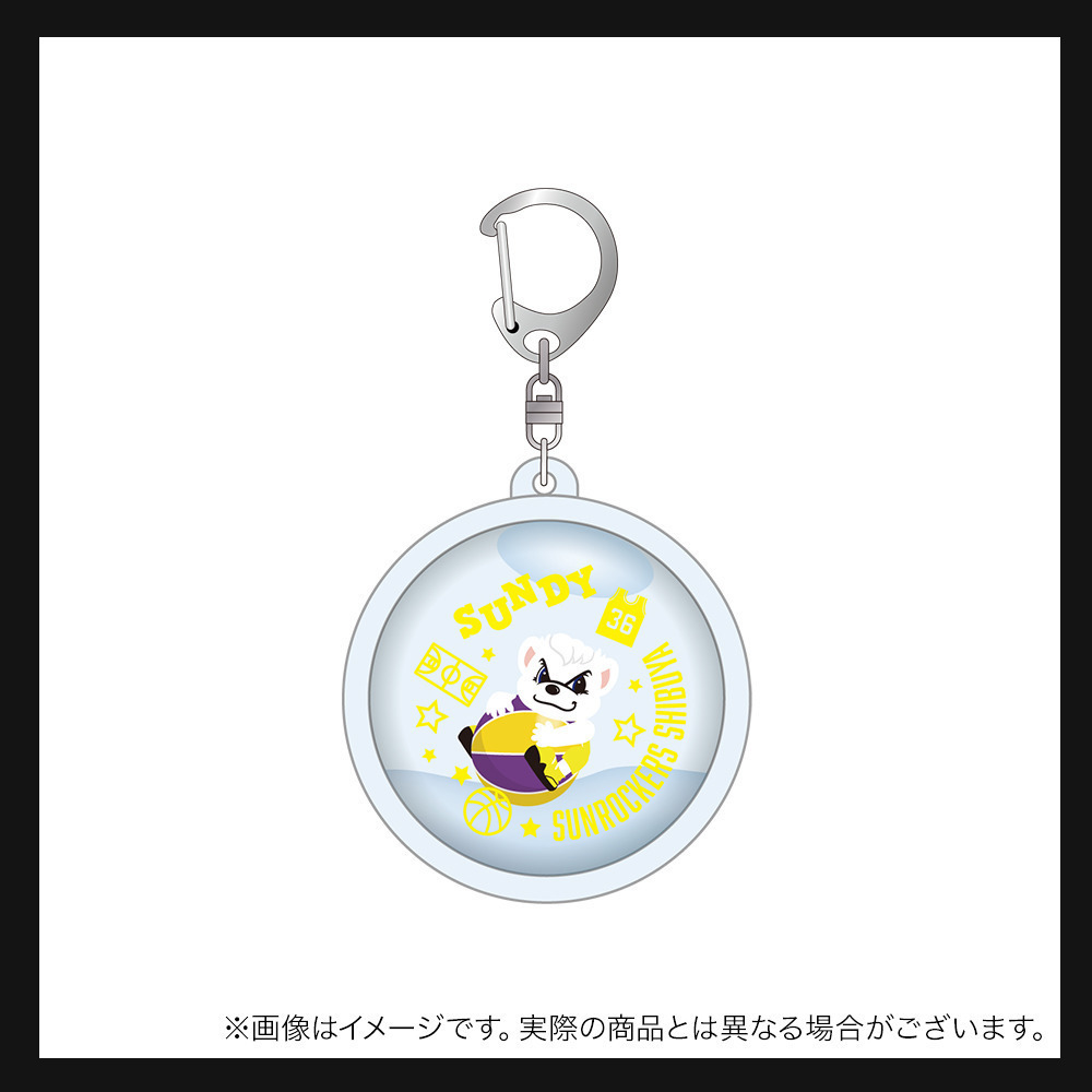 ＼　サンロッカーズの日 SALE 対象品　／サンディーぷかぷかキーホルダー 詳細画像 ‐ 2
