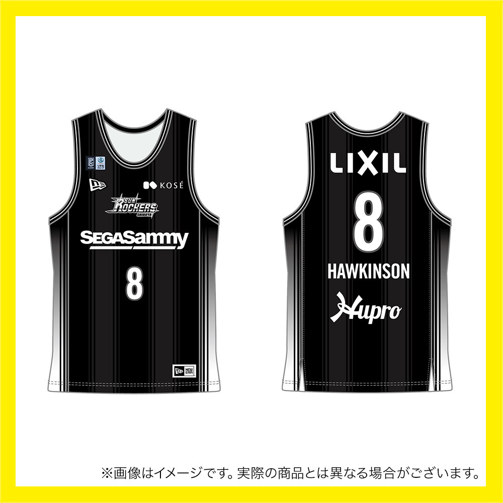 2024‐25 オーセンティックユニフォーム（4th） 詳細画像 #8_ジョシュ・ホーキンソン 1