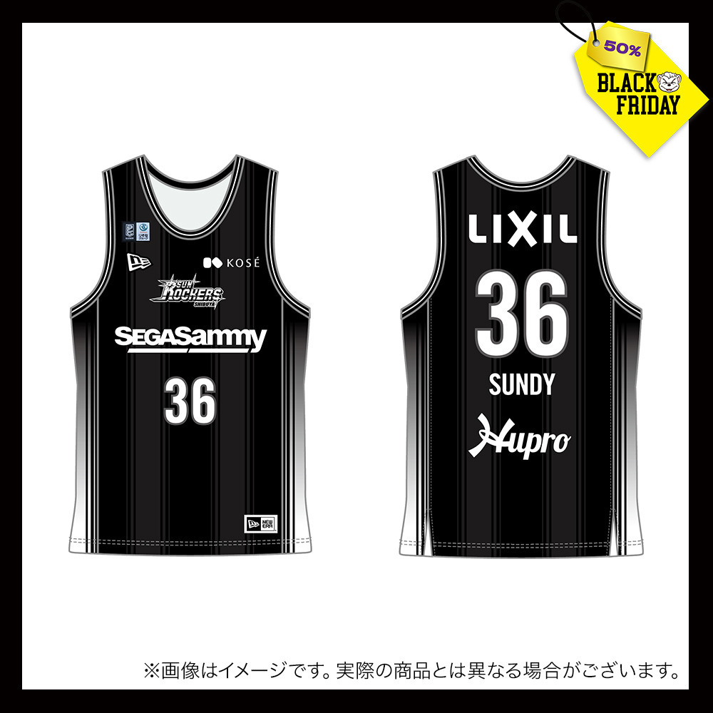 2024‐25 オーセンティックユニフォーム（4th）｜サンロッカーズ渋谷｜B