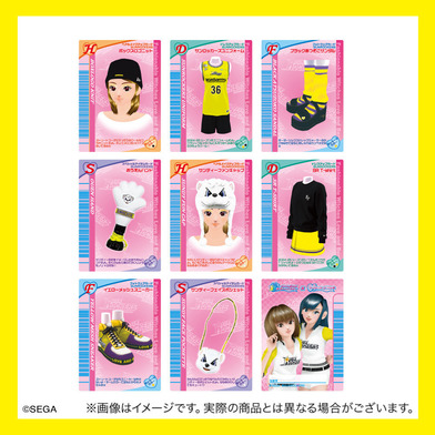 オシャレ魔女 ラブ and ベリー コラボカード型ステッカーセット