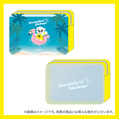 【受注商品】うきわサンディースクエアポーチ