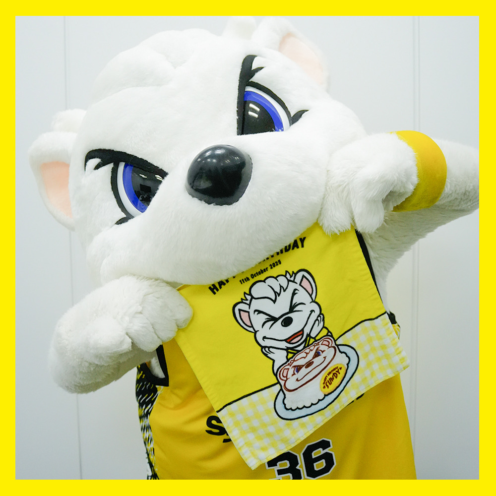 【受注商品】サンディーバースデーミニタオル 詳細画像 ‐ 2