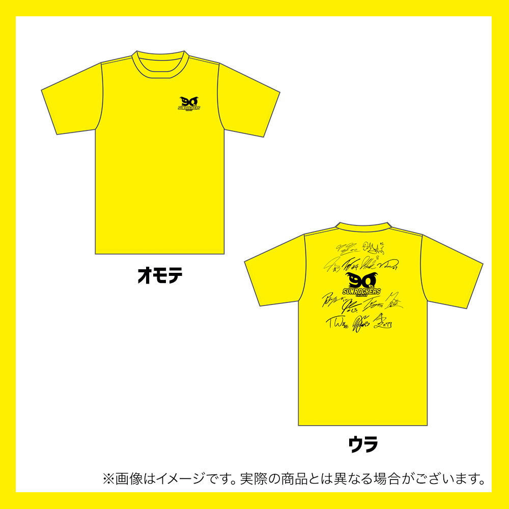 【受注商品】全選手サイン入りTシャツ 詳細画像 ‐ 1
