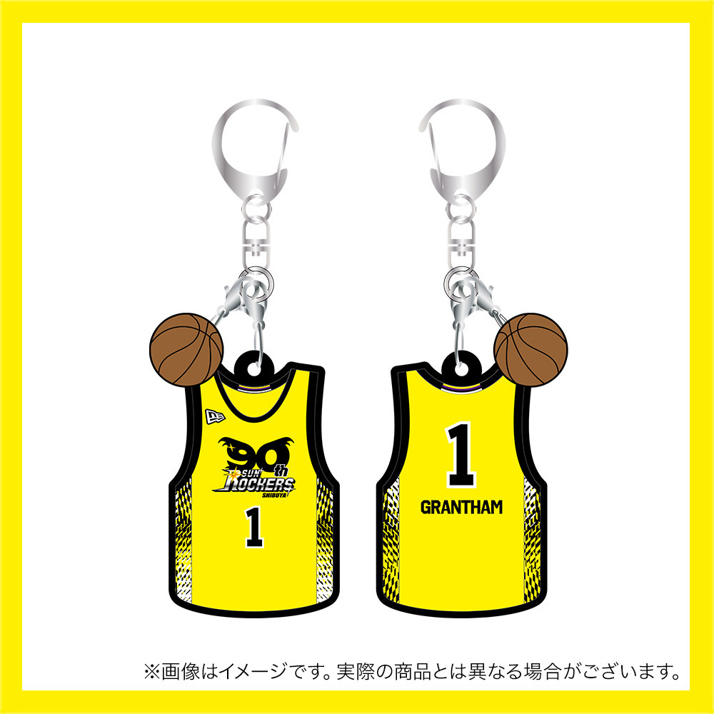 2025-26 ユニフォームキーホルダー 詳細画像 #1_ドンテ・グランタム 1