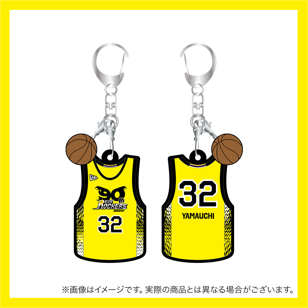 ＼　SCRAMBLE UP SALE 対象品　／2025-26 ユニフォームキーホルダー 詳細画像 #32_山内 盛久 2