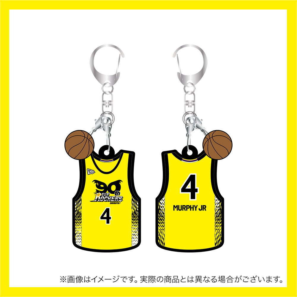 ＼　SCRAMBLE UP SALE 対象品　／2025-26 ユニフォームキーホルダー 詳細画像 #4_トロイ・マーフィージュニア 2