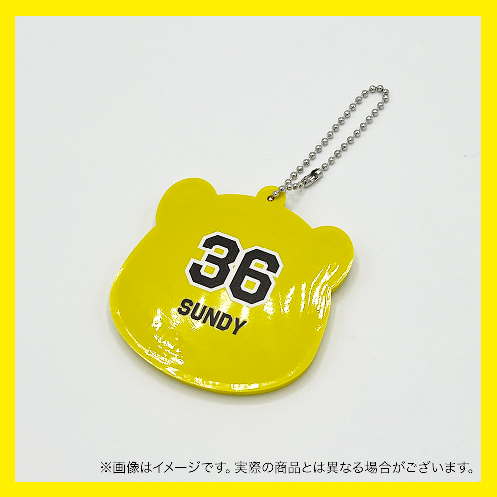 だるまサンディーラバーキーホルダー 詳細画像 ‐ 3