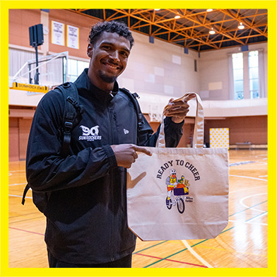 Ducksterコラボトートバッグ（ファンおじさん）