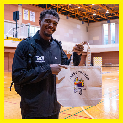 Ducksterコラボトートバッグ（ファンおじさん）