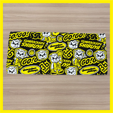 サンディーステッカーボムフェイスタオル