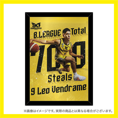 【受注商品】ベンドラメ 礼生選手 B1個人通算700スティール達成記念 メタルグラフィー