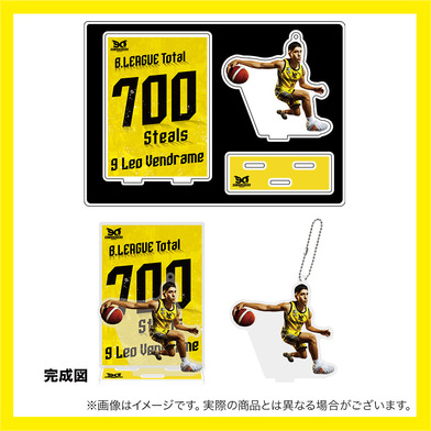 【受注商品】ベンドラメ 礼生選手 B1個人通算700スティール達成記念 アクリルスタンド