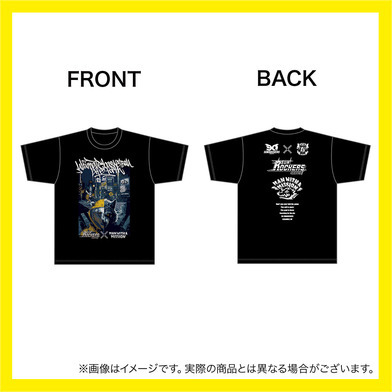 【再販】MAN WITH A MISSION × SUNROCKERS SHIBUYA Tシャツ