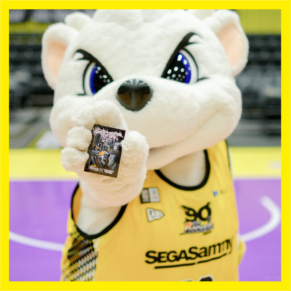 MAN WITH A MISSION × SUNROCKERS SHIBUYA ステッカーセット（3枚入り） 詳細画像 ‐ 2