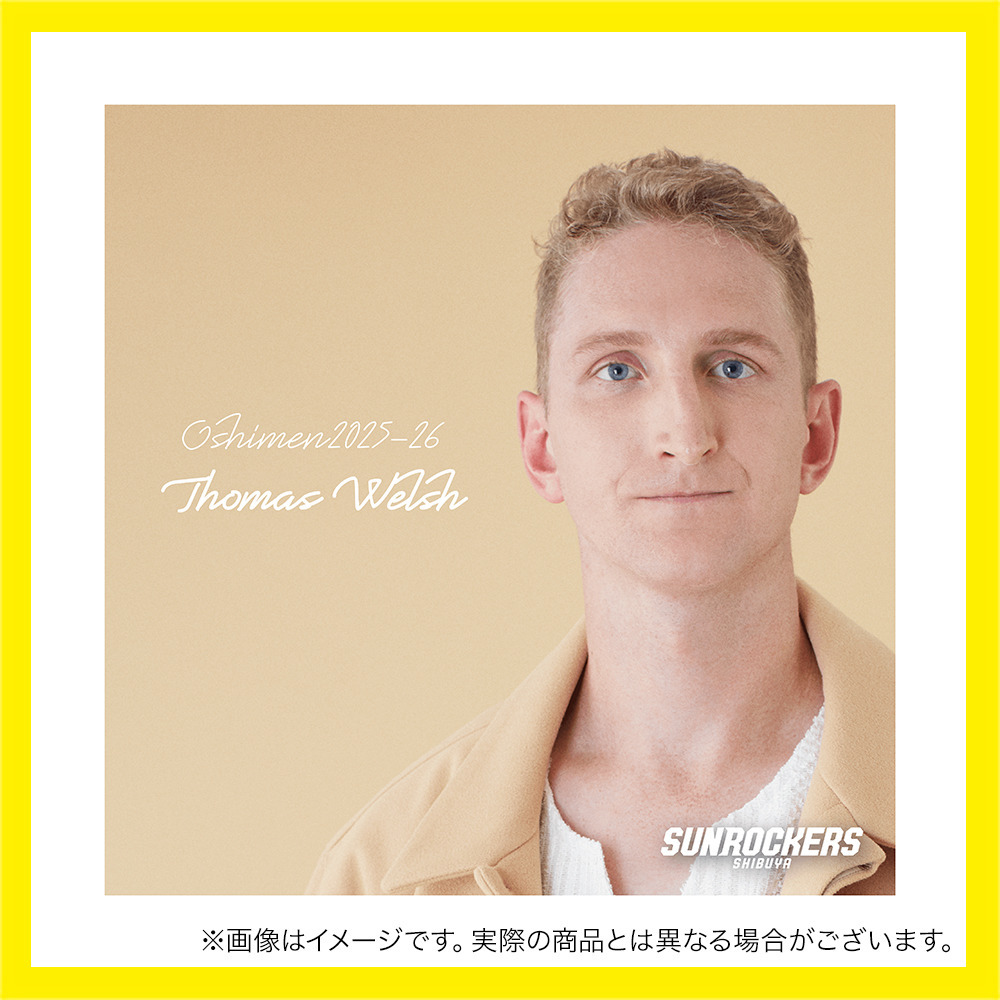 【受注商品】【選手直筆サイン入り】推しメン総選挙2025-26 キャンバスボード 詳細画像 #40_トーマス・ウェルシュ 1