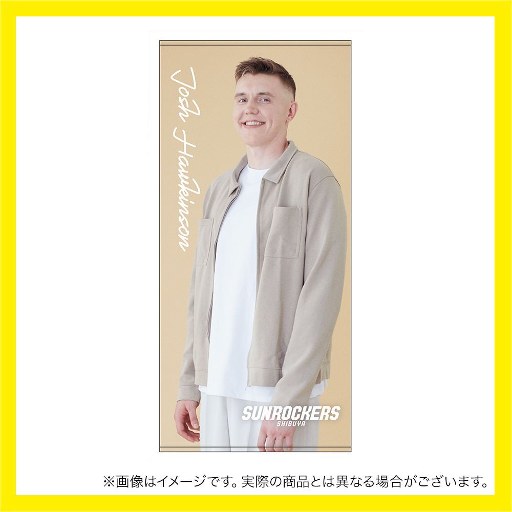 【受注商品】推しメン総選挙2025-26 バスタオル 詳細画像 #8_ジョシュ・ホーキンソン 1