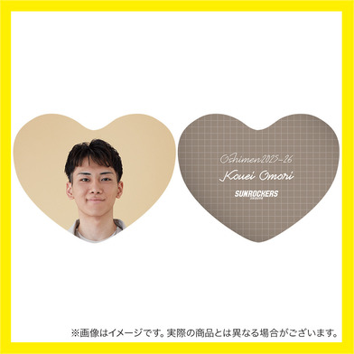 【受注商品】推しメン総選挙2025-26 ハート形クッション