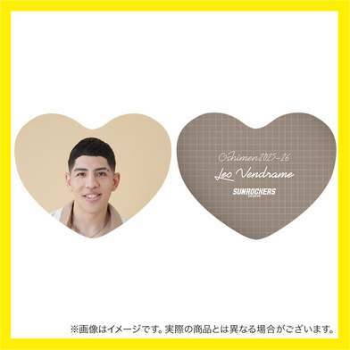 【受注商品】推しメン総選挙2025-26 ハート形クッション