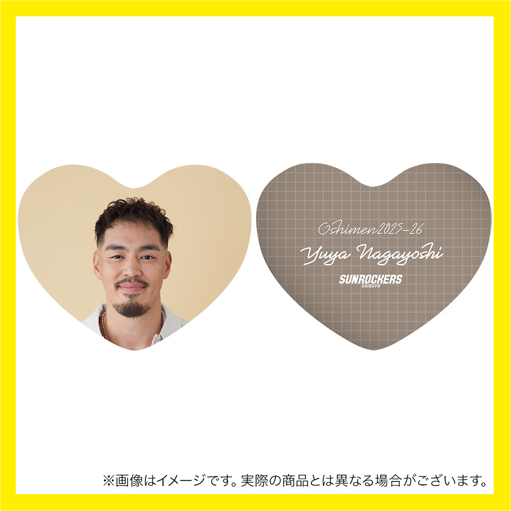 【受注商品】推しメン総選挙2025-26 ハート形クッション 詳細画像 #43_永吉 佑也 1