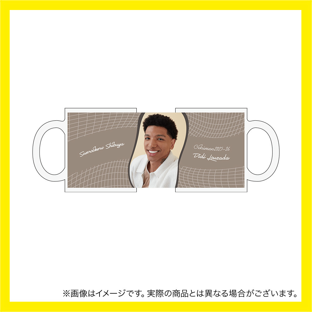 【受注商品】推しメン総選挙2025-26 マグカップ 詳細画像 #0_ディディ・ロウザダ 1