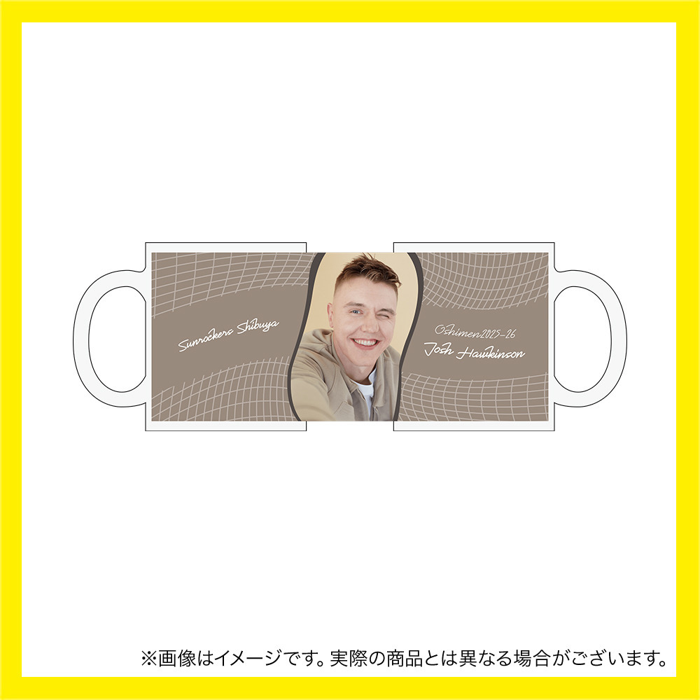 【受注商品】推しメン総選挙2025-26 マグカップ 詳細画像 #8_ジョシュ・ホーキンソン 1