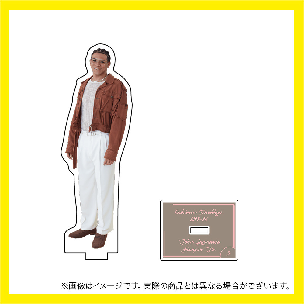 ＼　SCRAMBLE UP SALE 対象品　／推しメン総選挙2025-26 アクリルスタンド 詳細画像 #3_ジャン・ローレンス・ハーパージュニア 2
