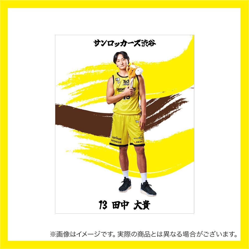 【受注商品】【選手直筆サイン入り】干支プレイヤーズキャンバスボート～馬～ 詳細画像 #13_田中 大貴 1