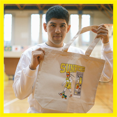 Ducksterコラボトートバッグ（バスケおじさん）